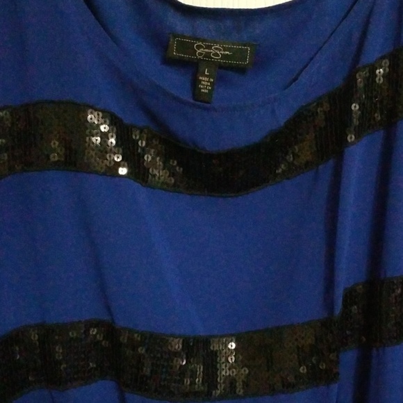 Jessica Simpson Dolman Sleeve Dress w/ Sequin - Picture 2 of 5